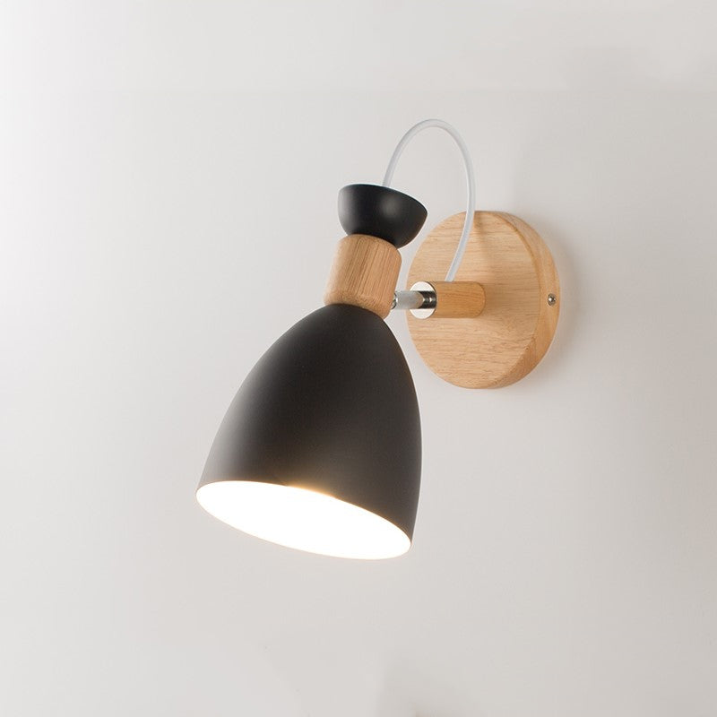 nordic minimalist led wall lamp, view 2 - MRSLM