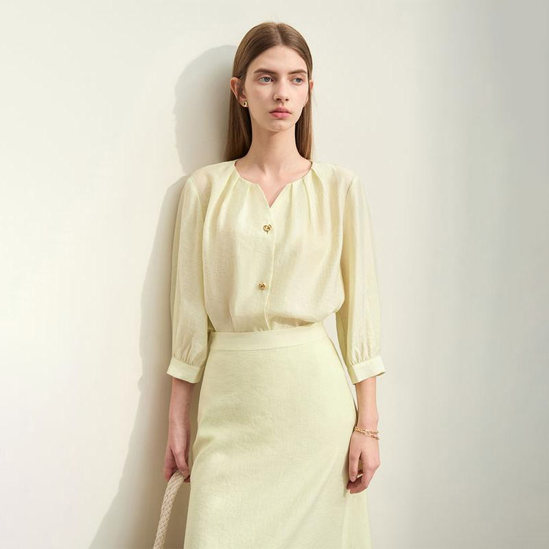 summer chiffon blouse for women - MRSLM