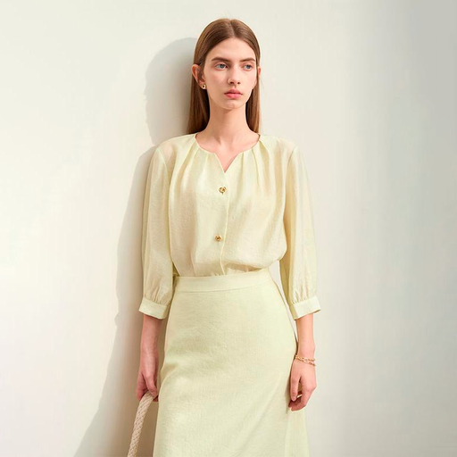 summer chiffon blouse for women - MRSLM