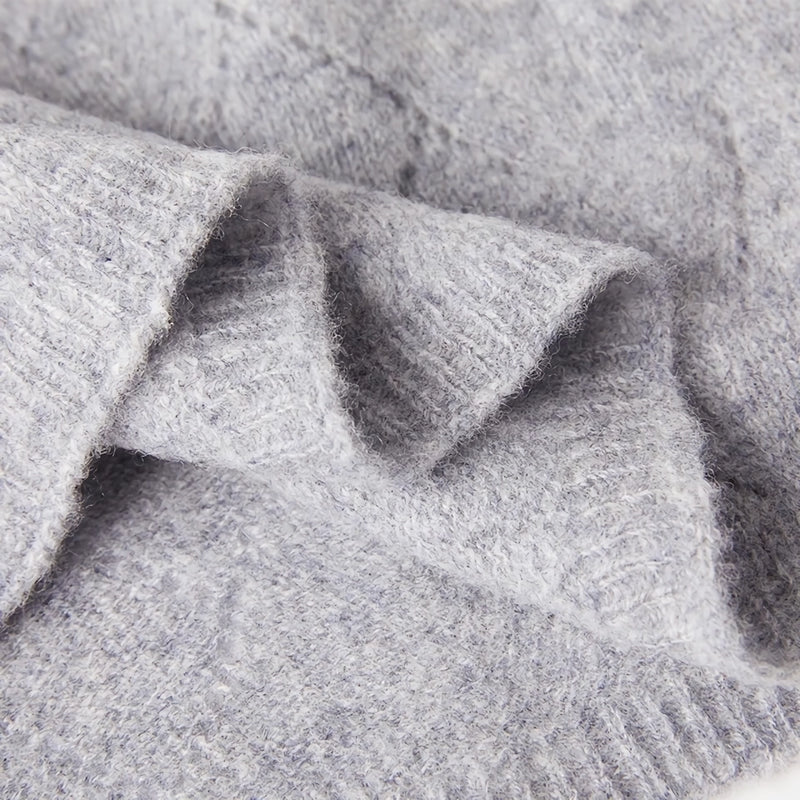 women's merino wool knit scarf, view 15 - MRSLM