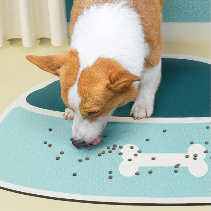 absorbent pet feeding mat, view 7 - MRSLM