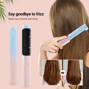 Portable wireless hair styling brush, view 6 - MRSLM