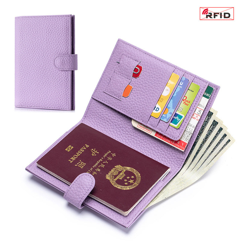 leather passport wallet, view 17 - MRSLM