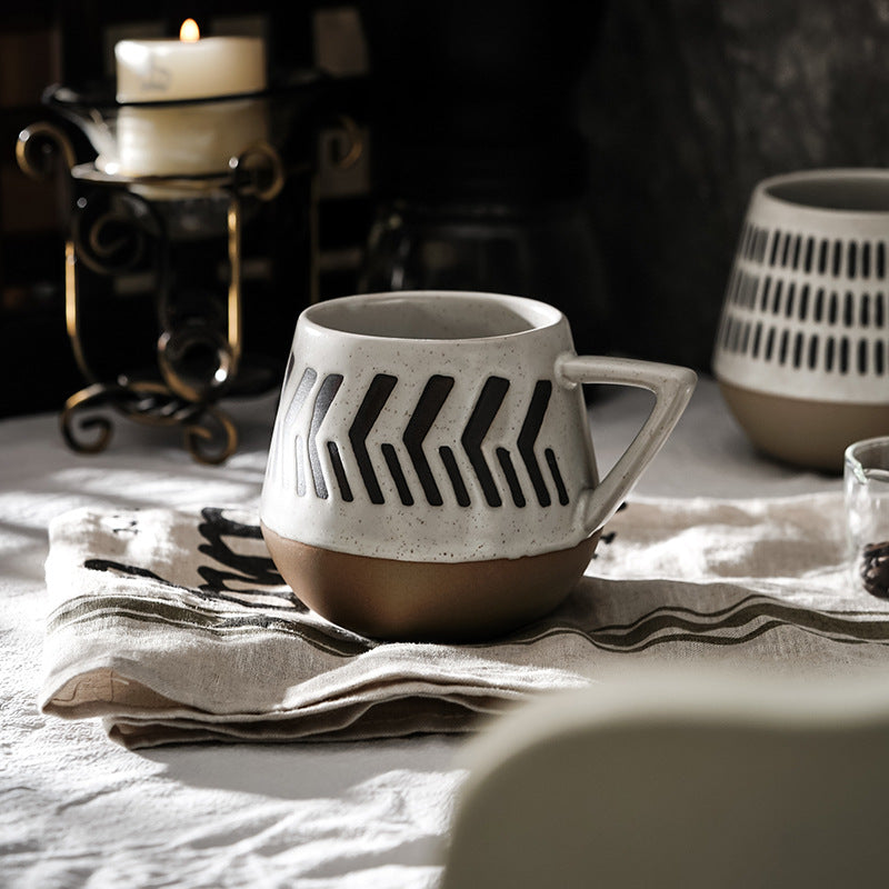 hand-painted ceramic mug, view 9 - MRSLM
