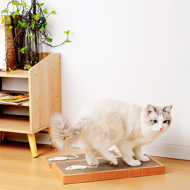 cat scratching mat and furniture protector, view 5 - MRSLM