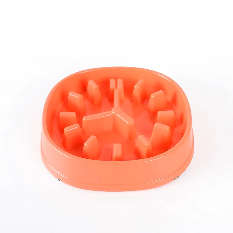slow feeder dog bowl, view 3 - MRSLM