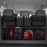 hanging car trunk organizer, view 3 - MRSLM