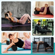 solid foam roller with grooves, view 6 - MRSLM
