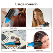 3D hair imprinting straightener and crimper, view 7 - MRSLM