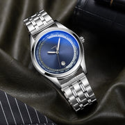 men's business steel watch, view 2 - MRSLM
