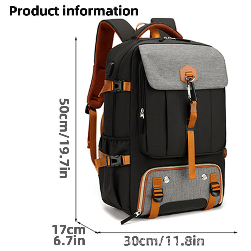 70 liter travel backpack, view 8 - MRSLM