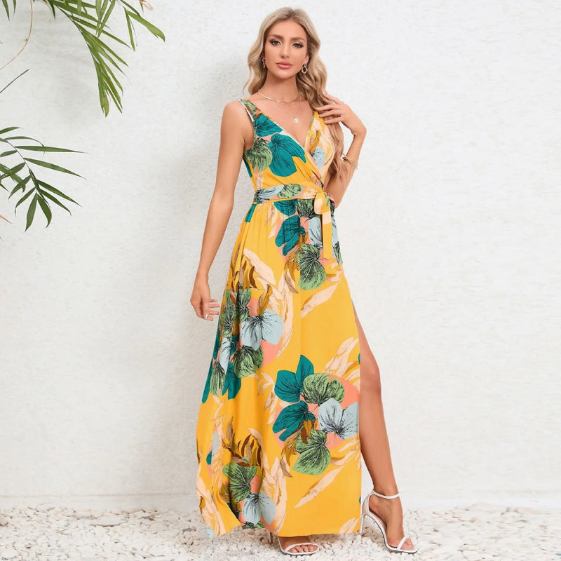 Paisley maxi dress, view 9 - MRSLM