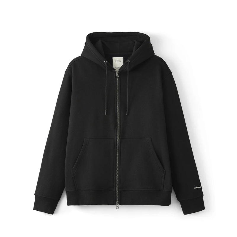 men's full zip fleece lined hoodie, view 2 - MRSLM