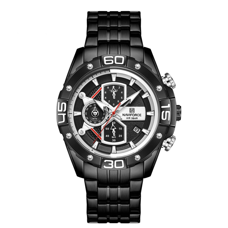 hollow dial waterproof watch, view 4 - MRSLM