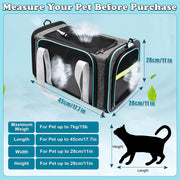 Breathable small pet carrier, view 6 - MRSLM