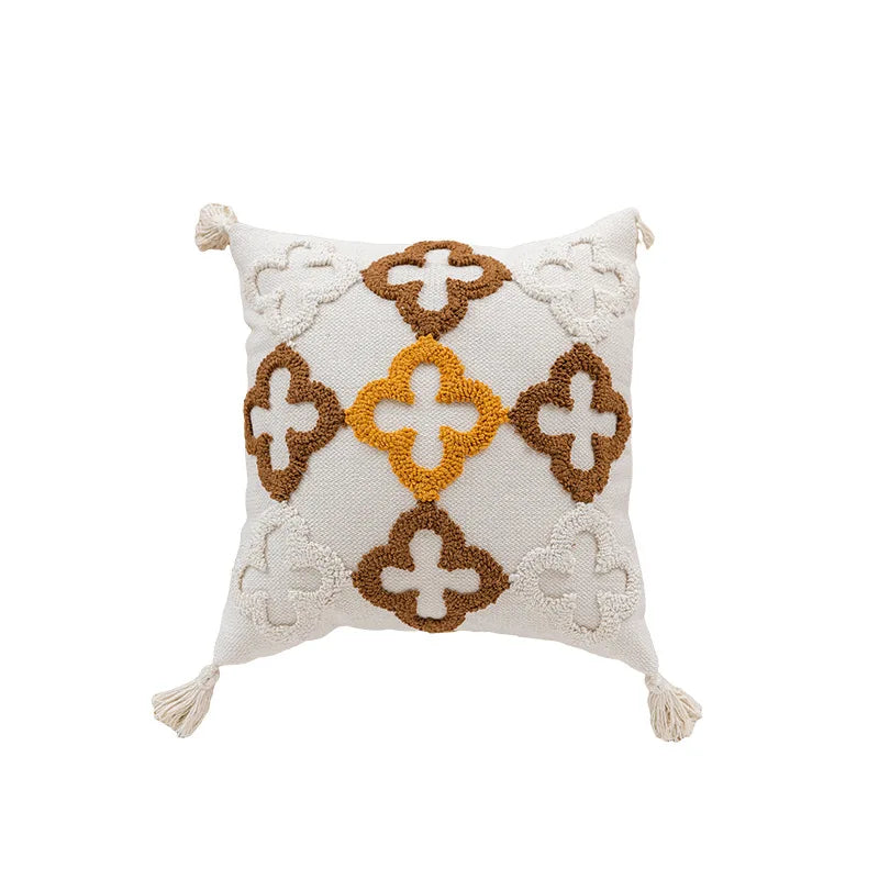 nordic retro tufted cushion cover, view 2 - MRSLM