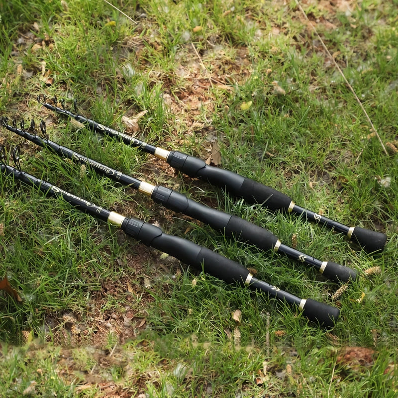 ultralight telescopic spinning fishing rod, view 6 - MRSLM