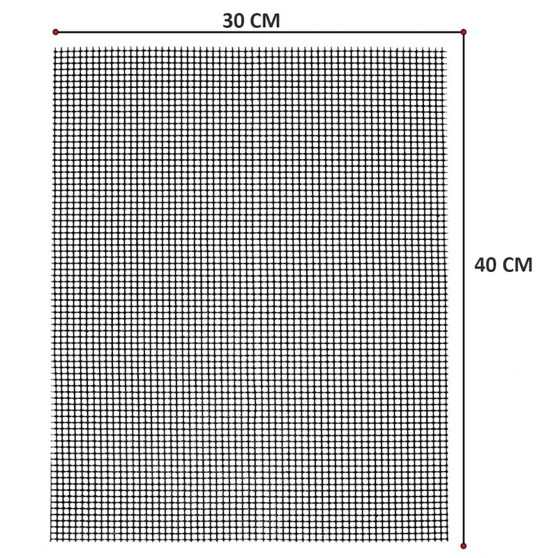 reusable non-stick BBQ grilling mesh mats, view 12 - MRSLM