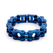Men's titanium steel bicycle chain bracelet, view 3 - MRSLM