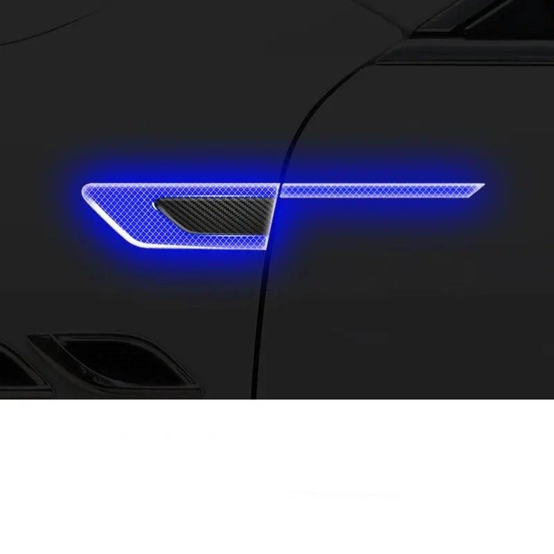 reflective car door strips, view 3 - MRSLM