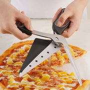 2-in-1 pizza scissors with detachable shovel, view 5 - MRSLM