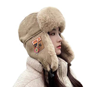 winter thickened earflap hat, view 4 - MRSLM