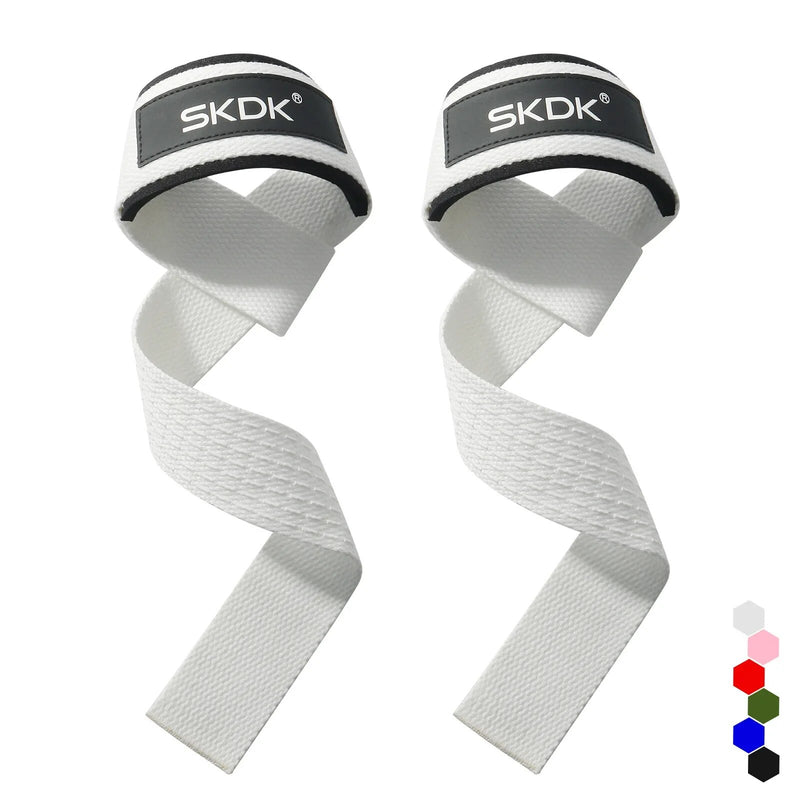 weightlifting wrist straps, view 2 - MRSLM