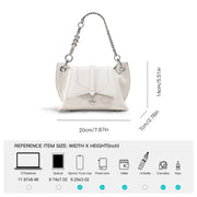 white butterfly wing crossbody bag, view 7 - MRSLM