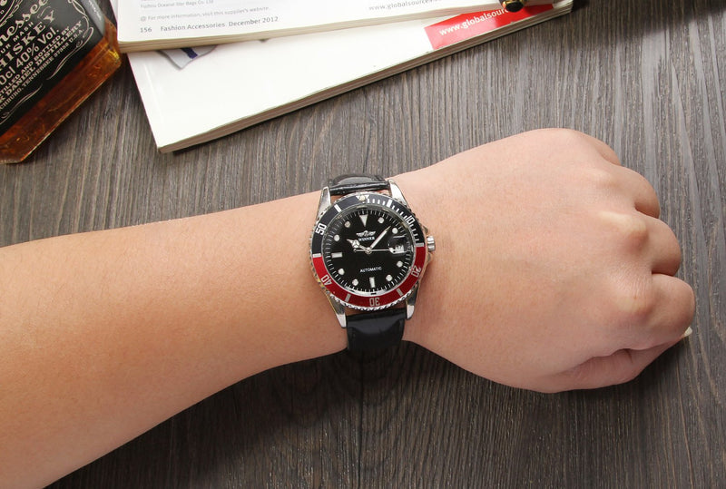 men's automatic mechanical watch, view 4 - MRSLM