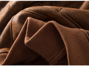 Men's thickened suede fabric jacket, view 7 - MRSLM