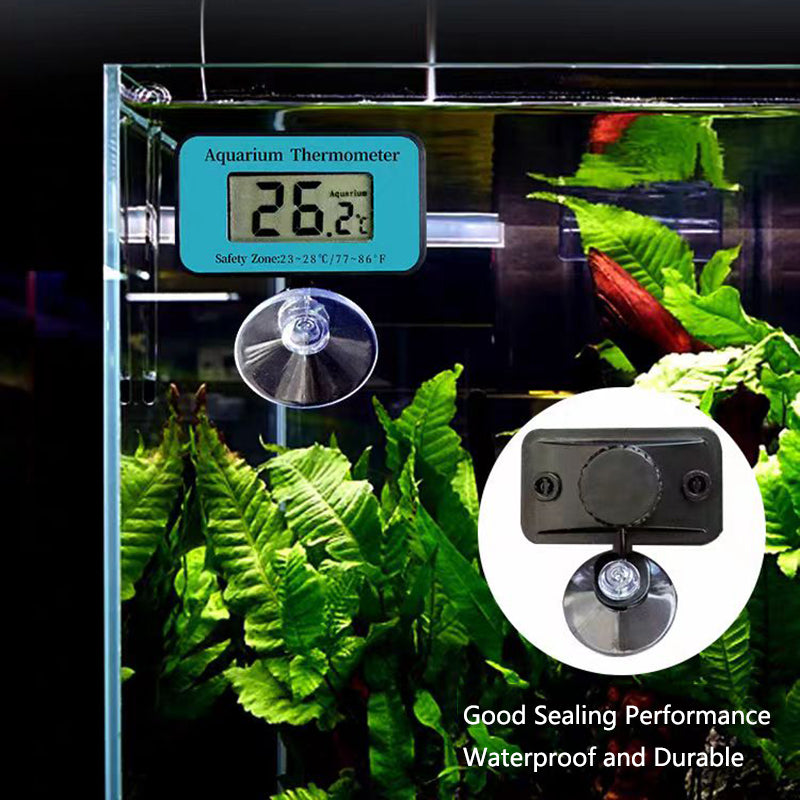 Aquarium digital LCD thermometer, view 4 - MRSLM