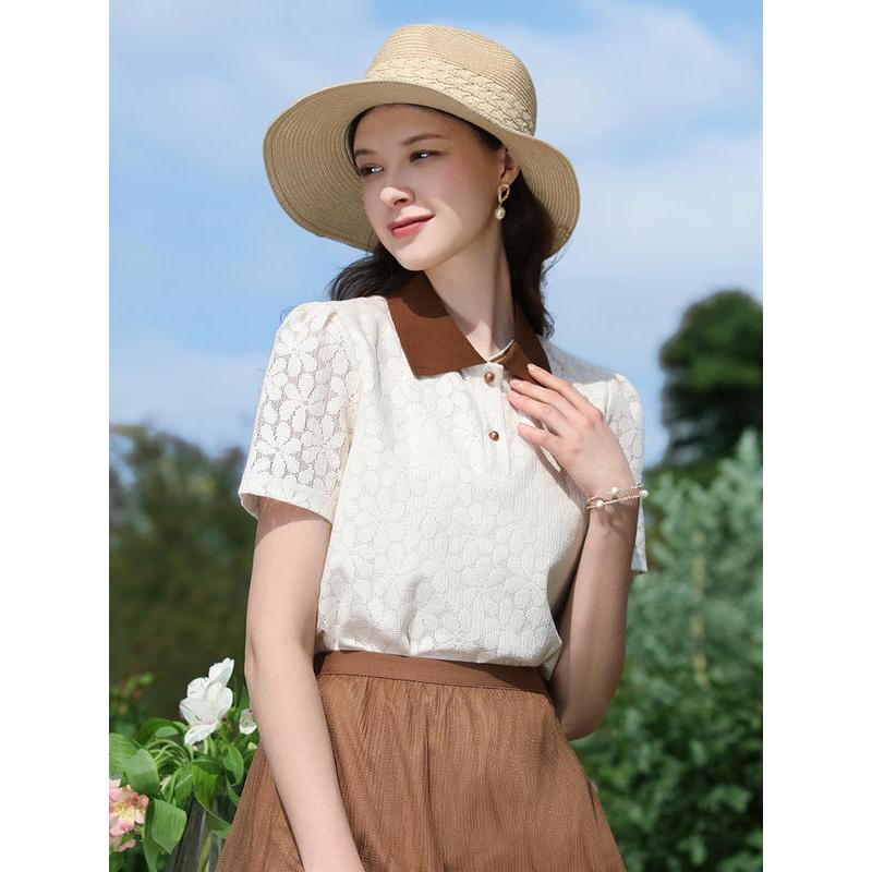 Summer Elegance lace blouse, view 5 - MRSLM
