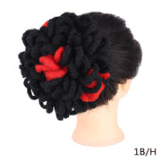 african wig bun drawstring afro hair, view 20 - MRSLM