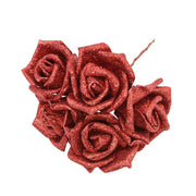 pe gold powder artificial roses, view 7 - MRSLM