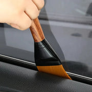 Black sandalwood car interior cleaning brush, view 5 - MRSLM