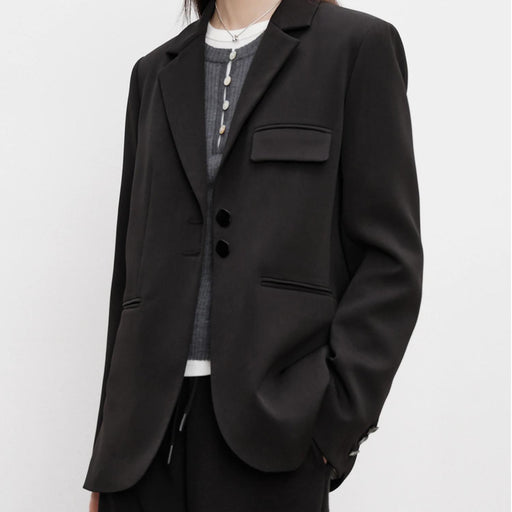 petite black suit jacket - MRSLM