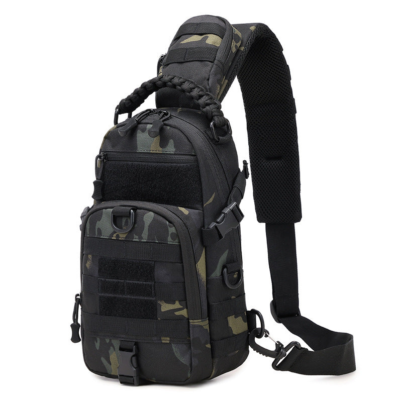 camouflage outdoor chest bag, view 9 - MRSLM
