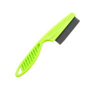 stainless steel pet hair comb, view 2 - MRSLM