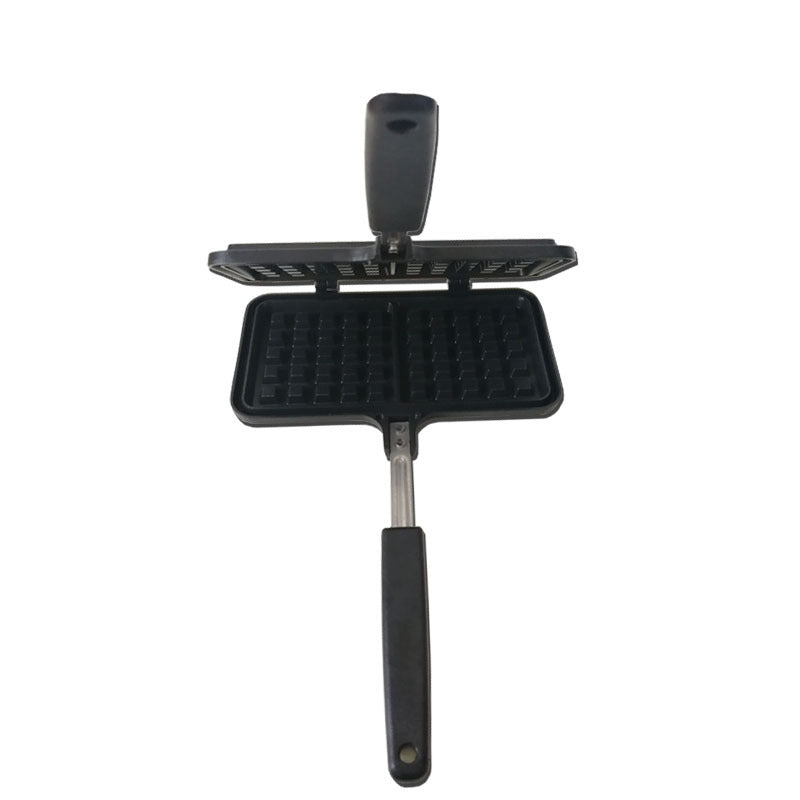 black non-stick waffle mold, view 4 - MRSLM