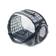 transparent foldable cat carrier bag, view 6 - MRSLM
