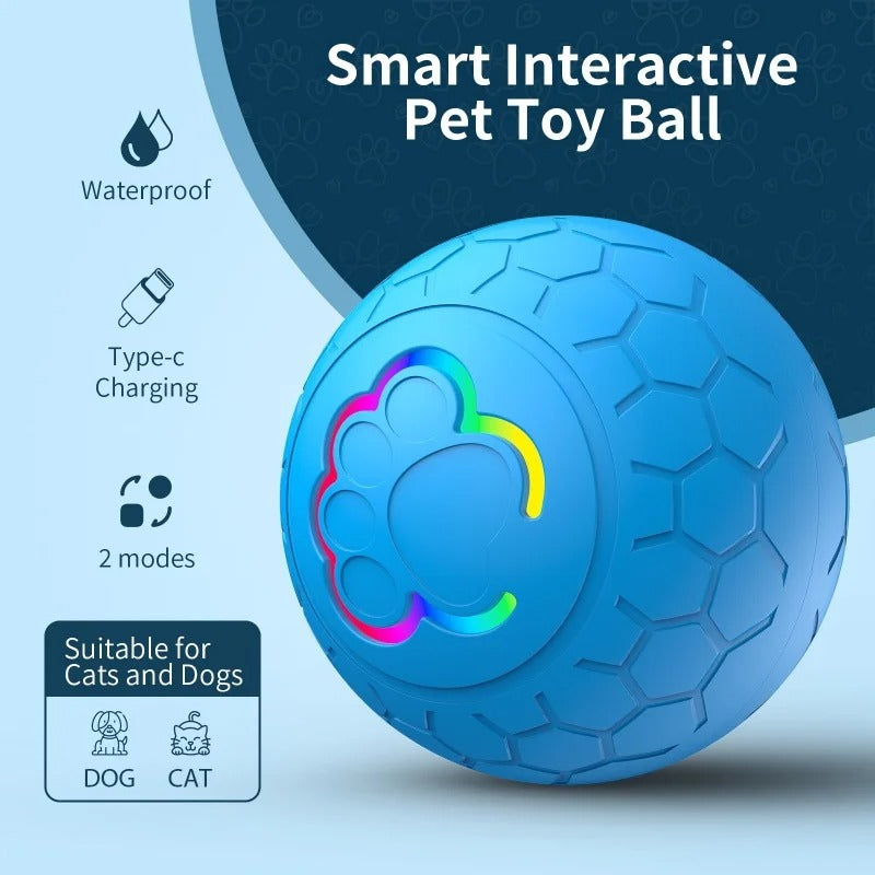 rolling ball dog toy, view 7 - MRSLM