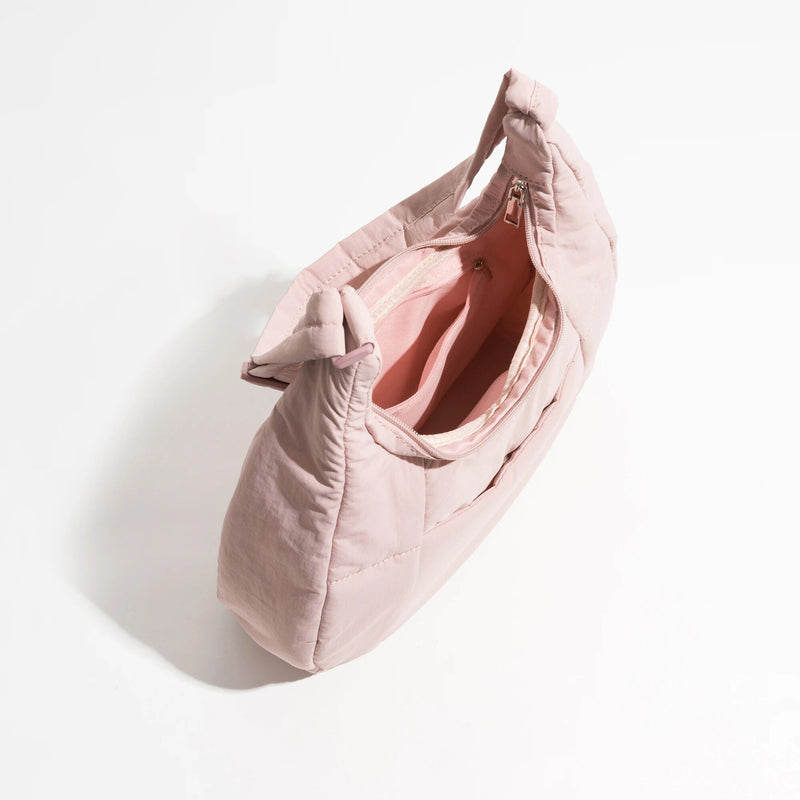 half moon puffer shoulder bag, view 11 - MRSLM
