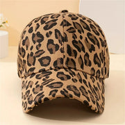 leopard print baseball cap, view 4 - MRSLM