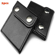 PU leather car seat belt adjuster, view 3 - MRSLM