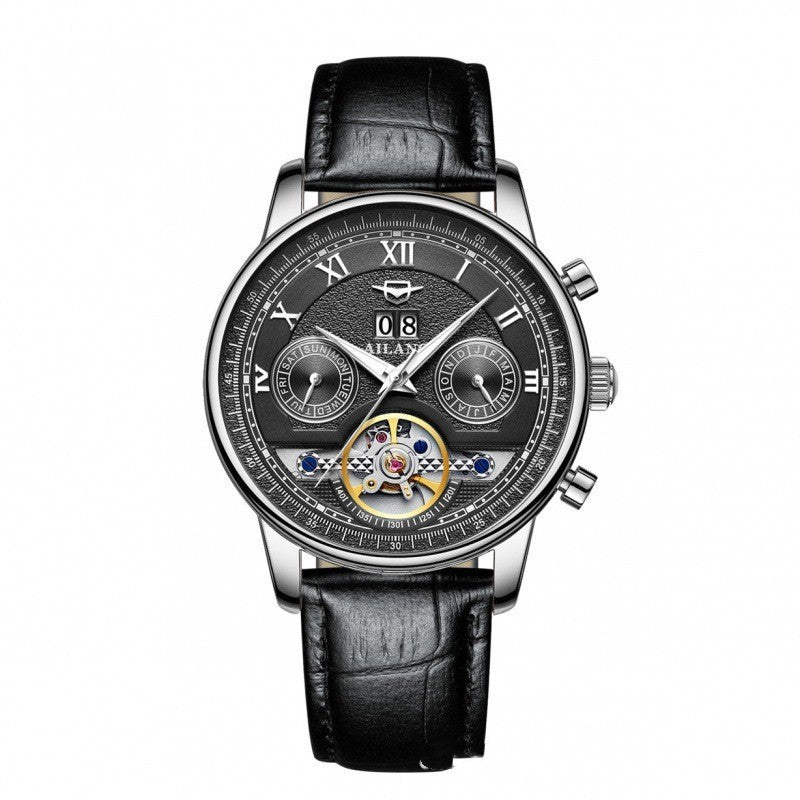 men's sun moon stars automatic watch, view 19 - MRSLM