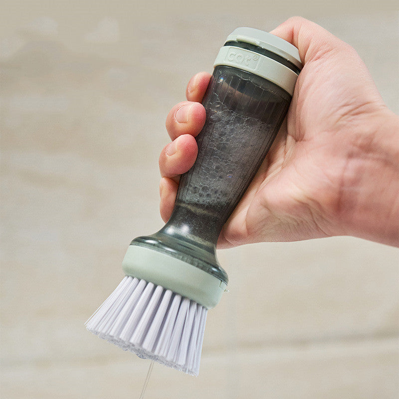 Dish brush with soap dispenser, view 7 - MRSLM