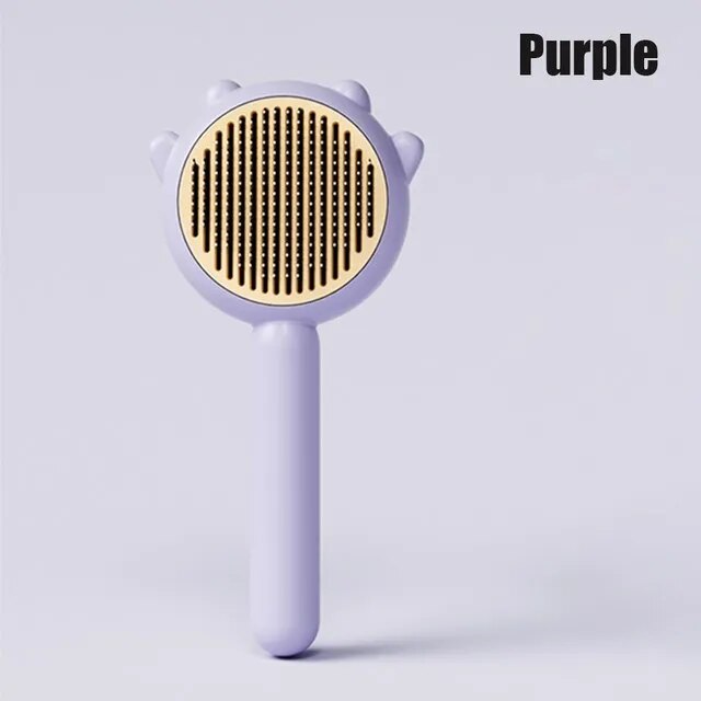 pet grooming brush, view 3 - MRSLM