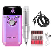 45000rpm rechargeable electric nail drill, view 4 - MRSLM