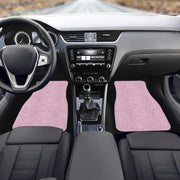 pink bling print car floor mats, view 5 - MRSLM