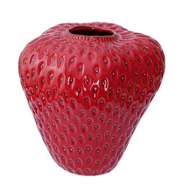 Strawberry ceramic vase, view 8 - MRSLM